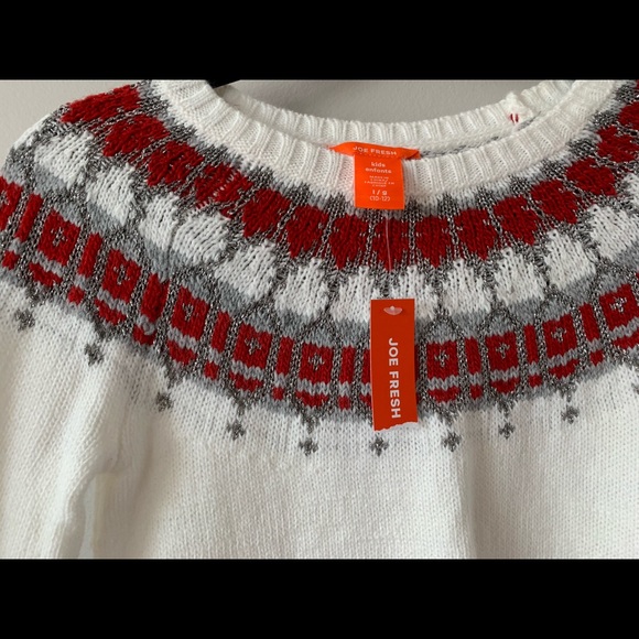 Fancy sweater brand new girls 10-12 - Picture 5 of 5